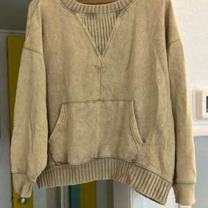 BDG Sweatshirt with Pocket with ribbed design